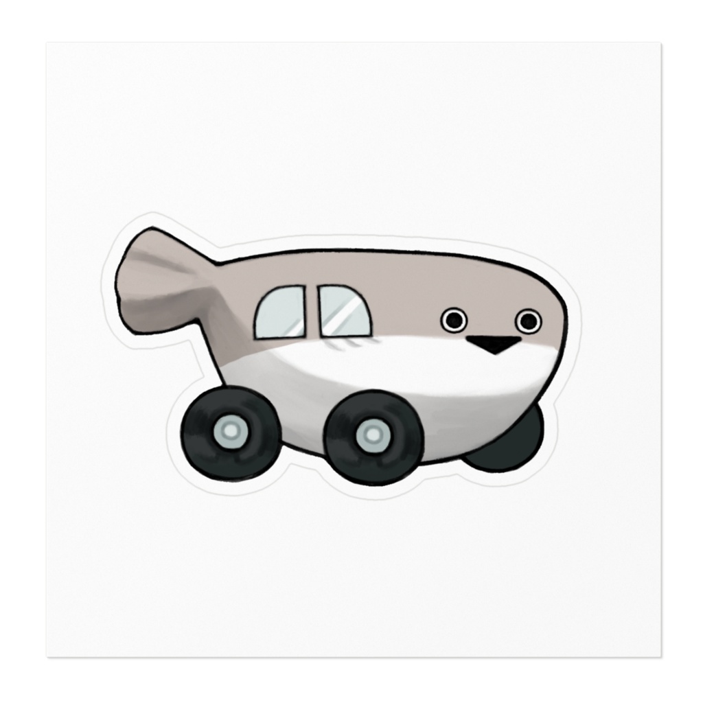 たなかのステッカー【くるま】