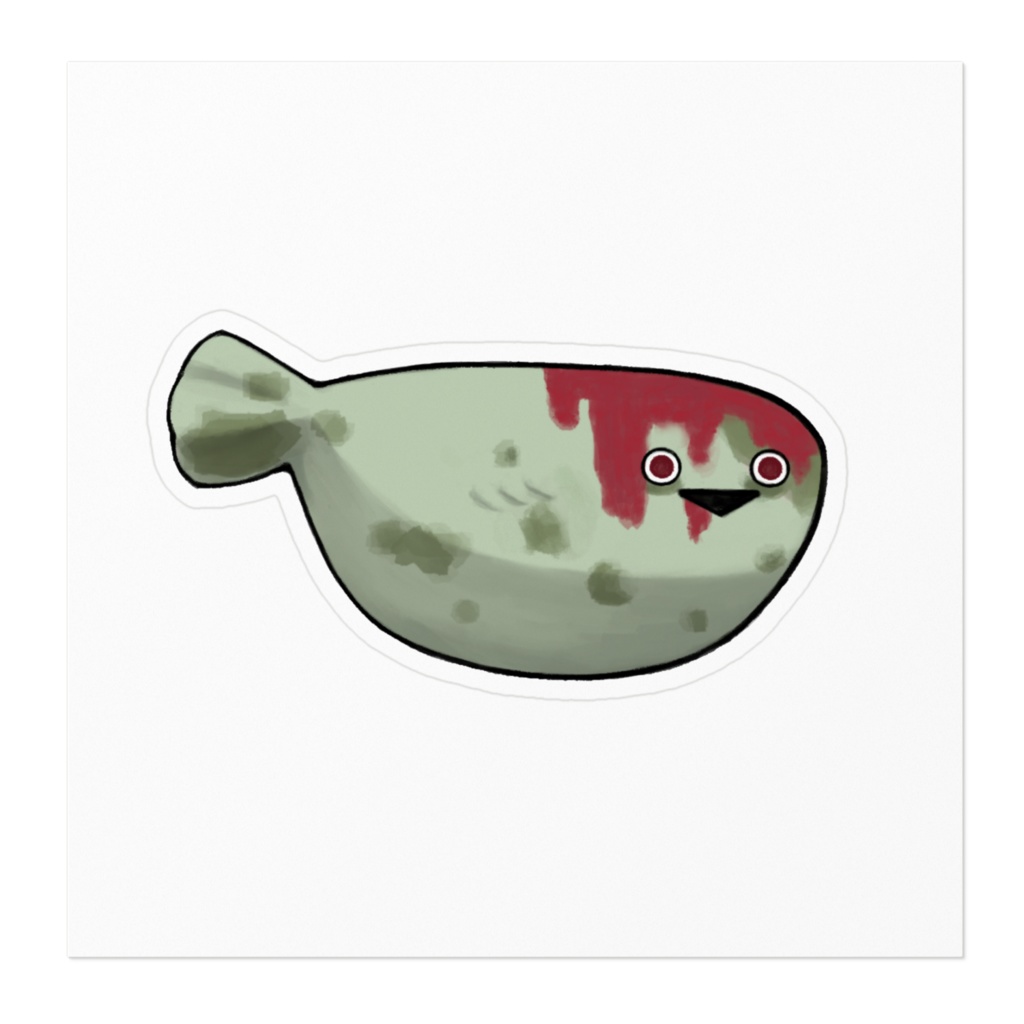 たなかのステッカー【ぞんび】