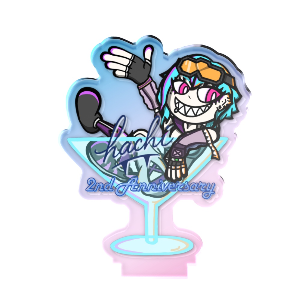 2周年オーロラアクスタ【カートゥーン】50㎜