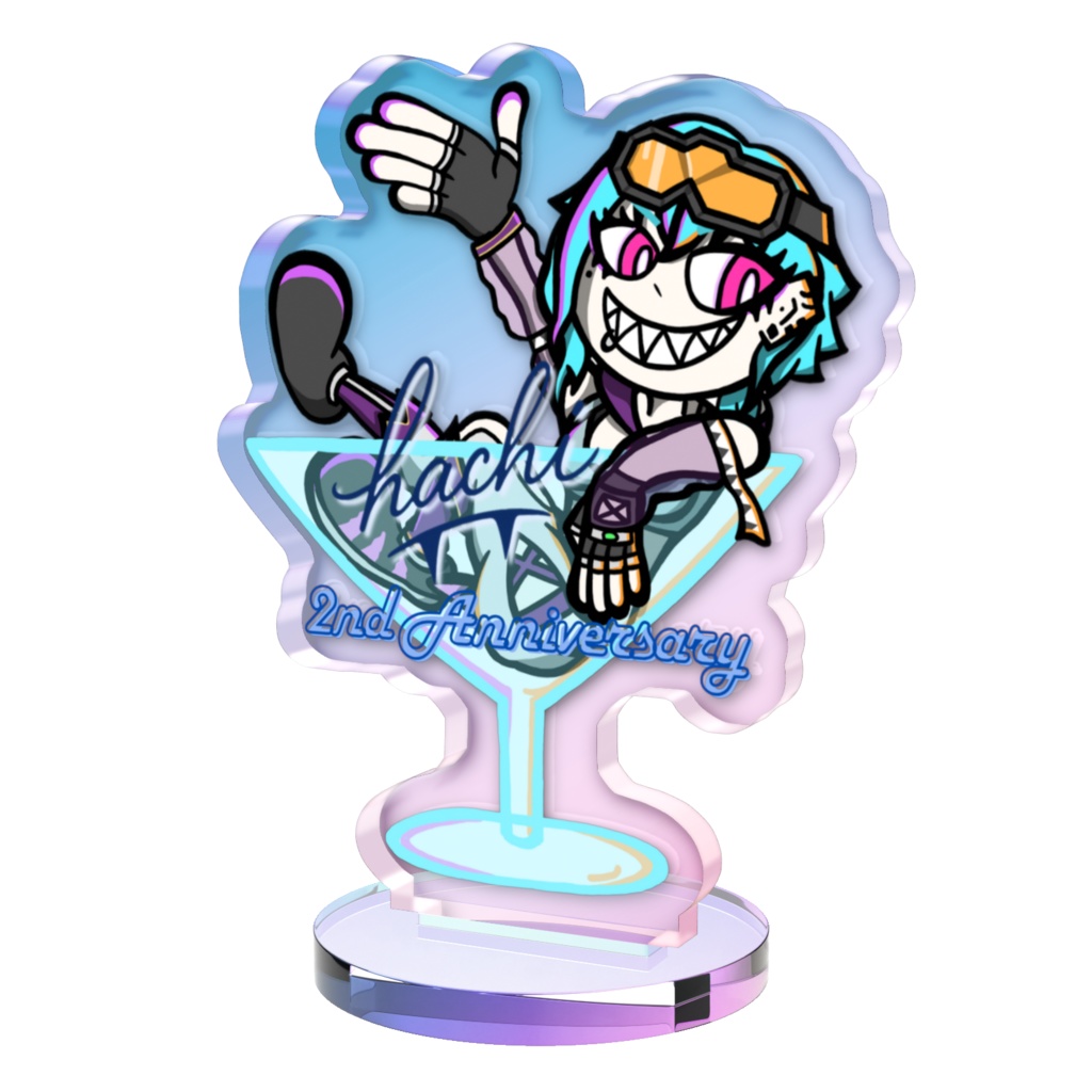 2周年オーロラアクスタ【カートゥーン】50㎜