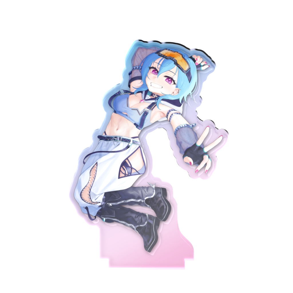 2周年オーロラアクスタ【1枚絵】70㎜