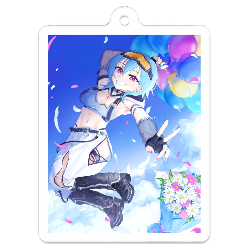 2周年アクキー【1枚絵】50㎜