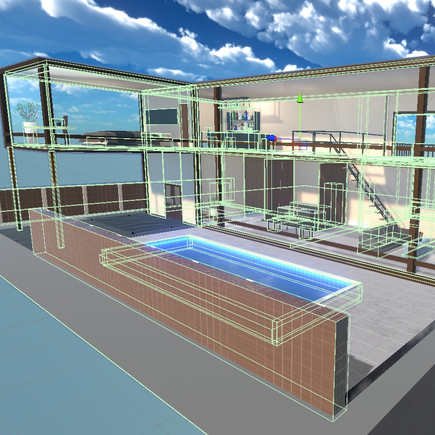 【3Dワールド】LuxuryModernHouse