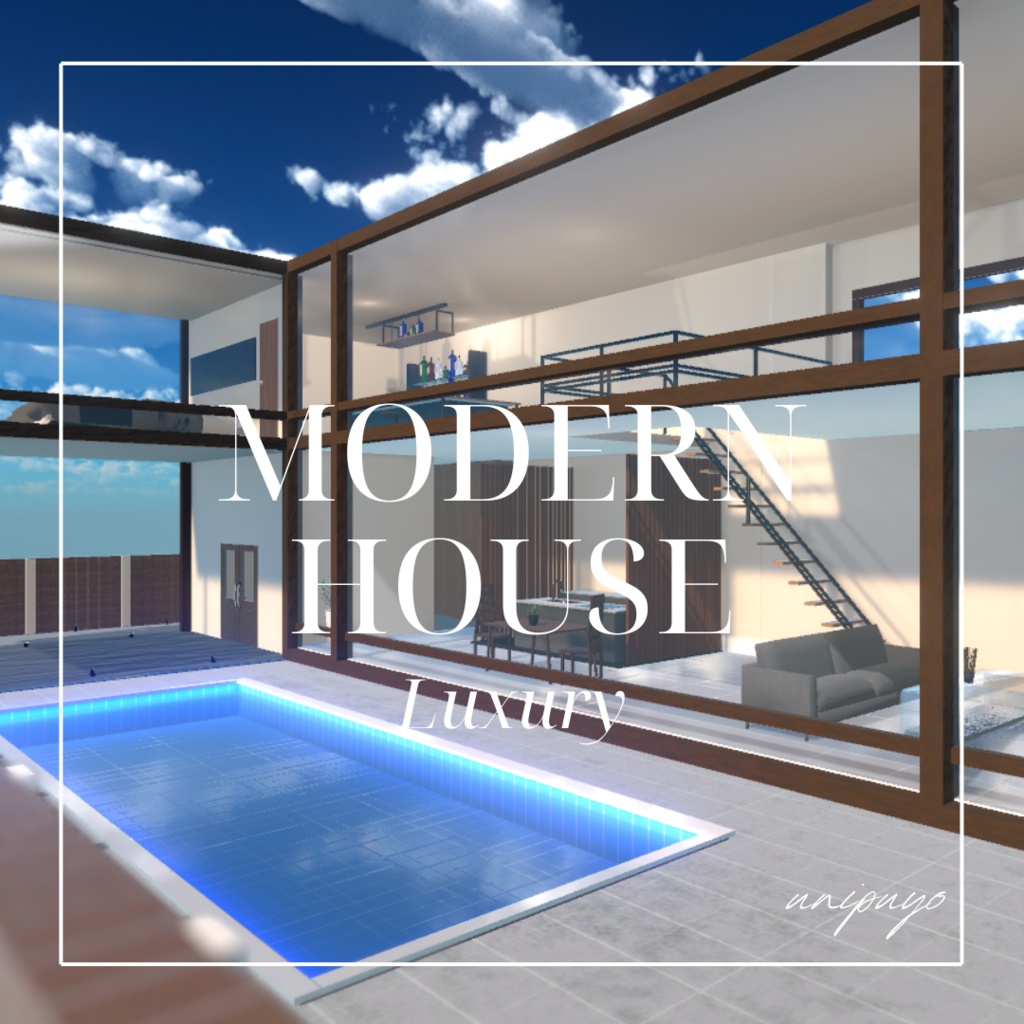 【3Dワールド】LuxuryModernHouse