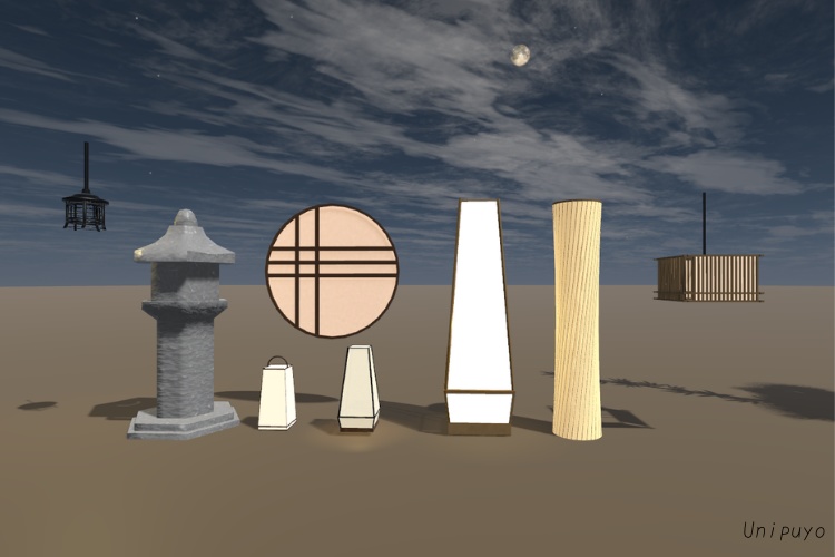 【無料】和風な置物