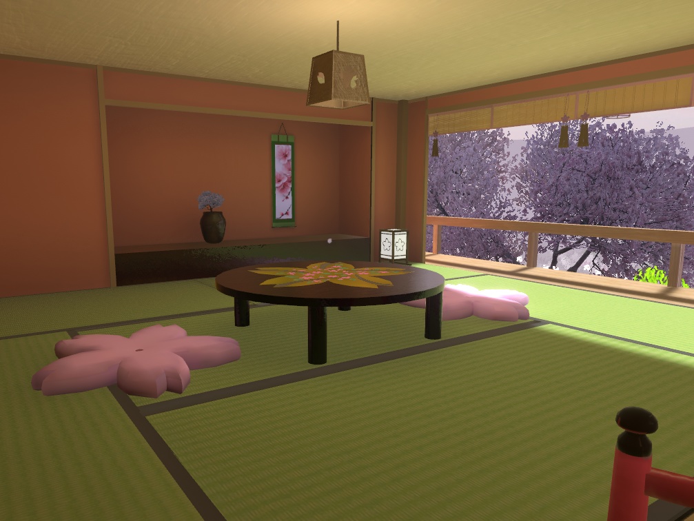 【VRCワールド】桜愛好家に贈る和風屋敷