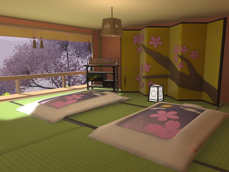 【VRCワールド】桜愛好家に贈る和風屋敷