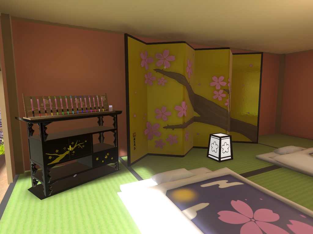 【VRCワールド】桜愛好家に贈る和風屋敷