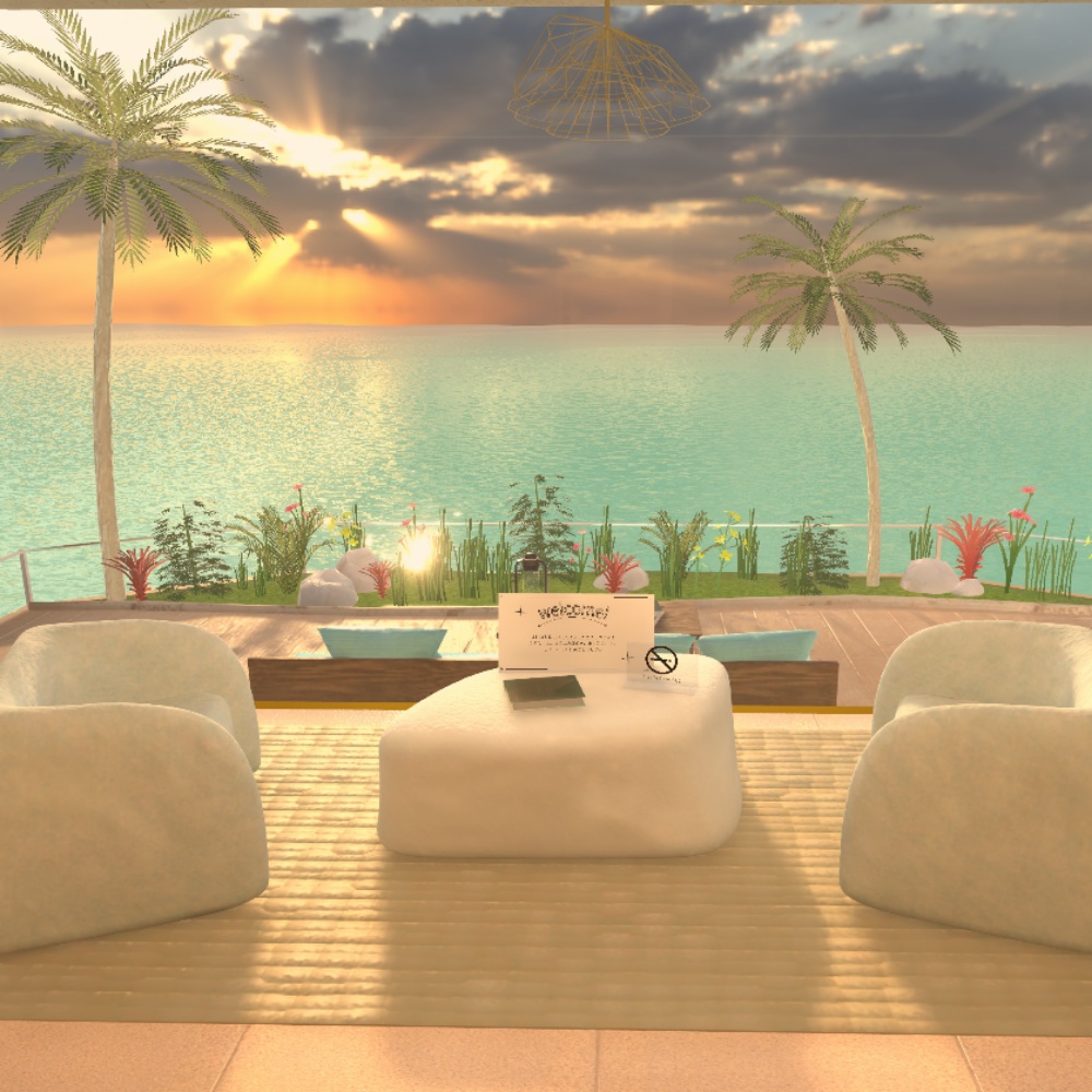 波音と過ごすくつろぎの部屋【VRCワールド】