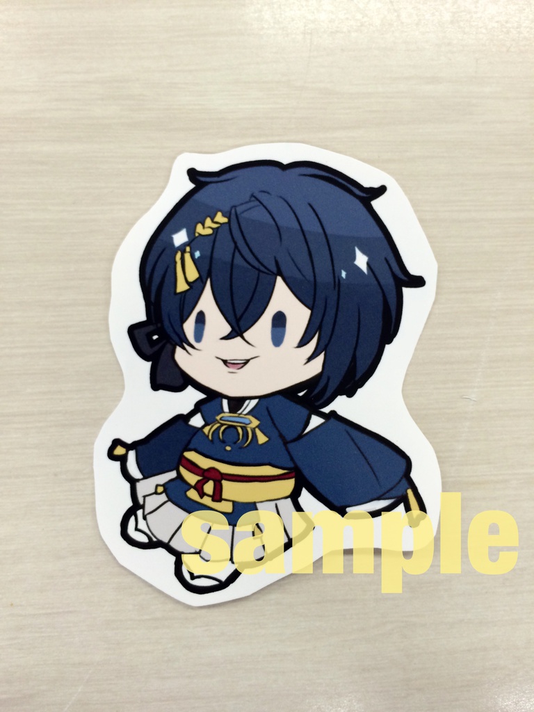 ぬいぐるみ風刀剣男士ステッカー