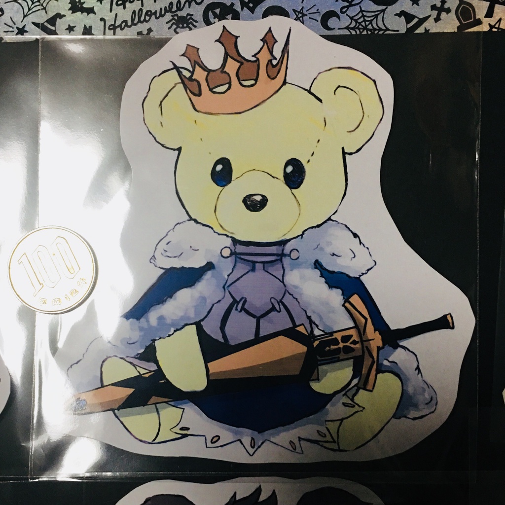 FGOくまさん ダイカットステッカー