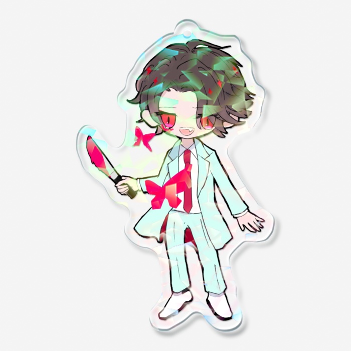 大穢　キラキラアクキー