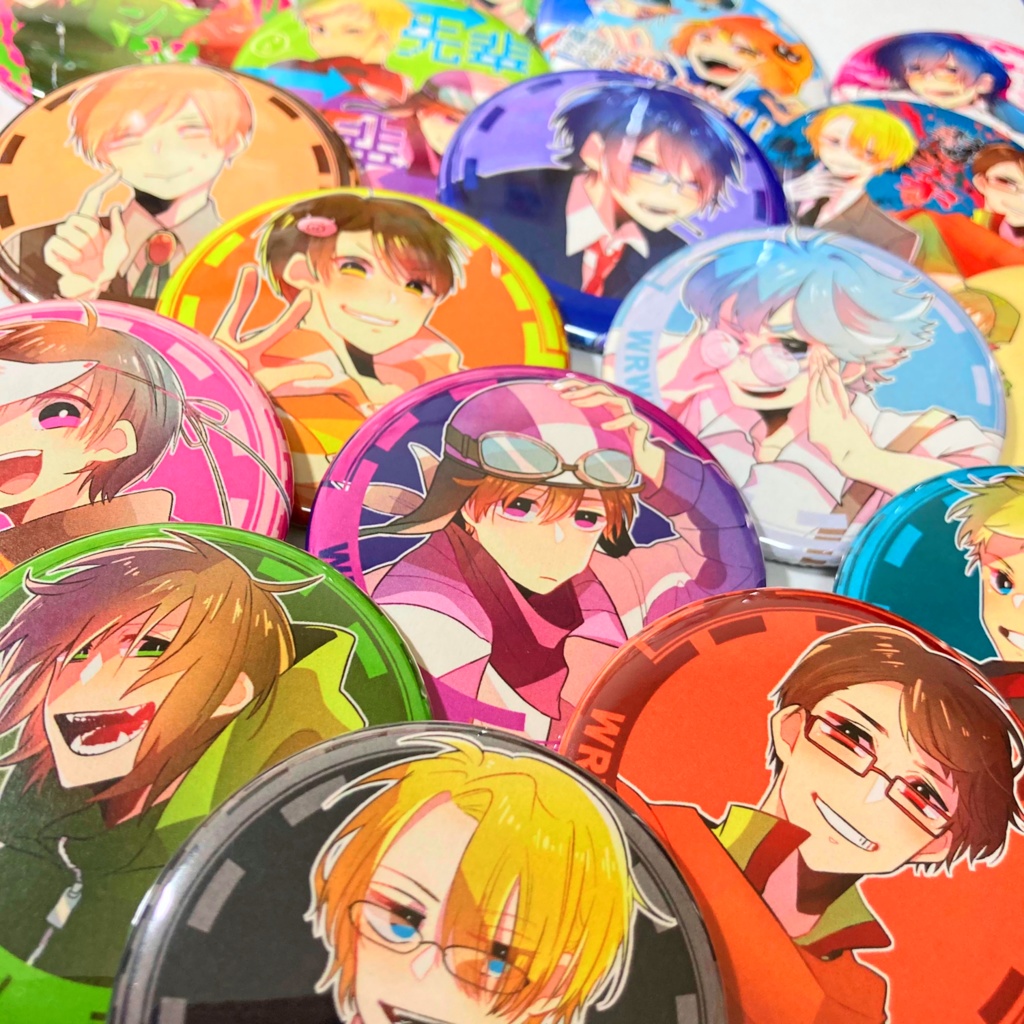 【D!】57mm缶バッジ☆ハンドメイド