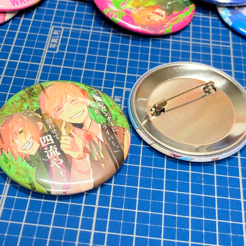 【D!】57mm缶バッジ☆ハンドメイド