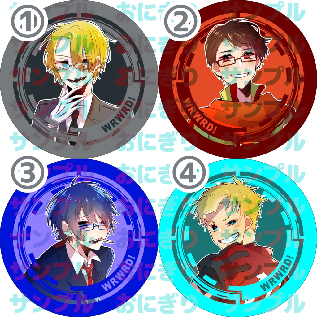 【D!】57mm缶バッジ☆ハンドメイド