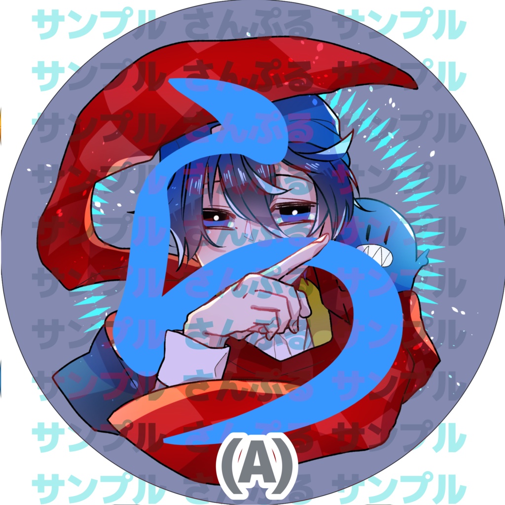 【ゲーム実況】57mm缶バッジ☆ハンドメイド