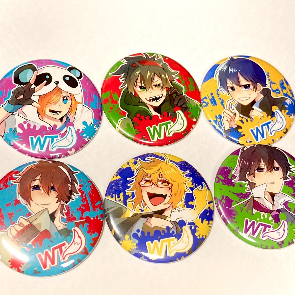 【ゲーム実況】57mm缶バッジ☆ハンドメイド