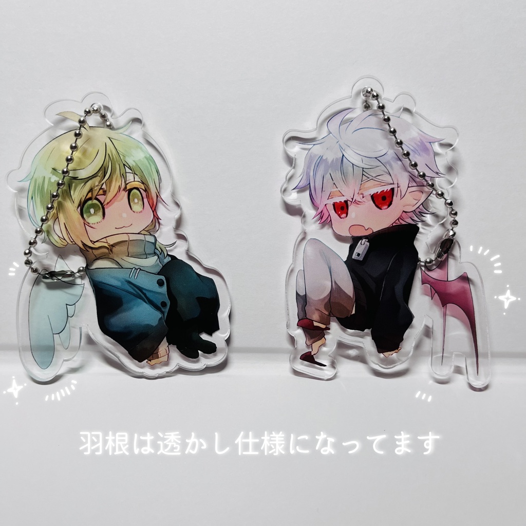 【2434】非公式_アクリルキーホルダー