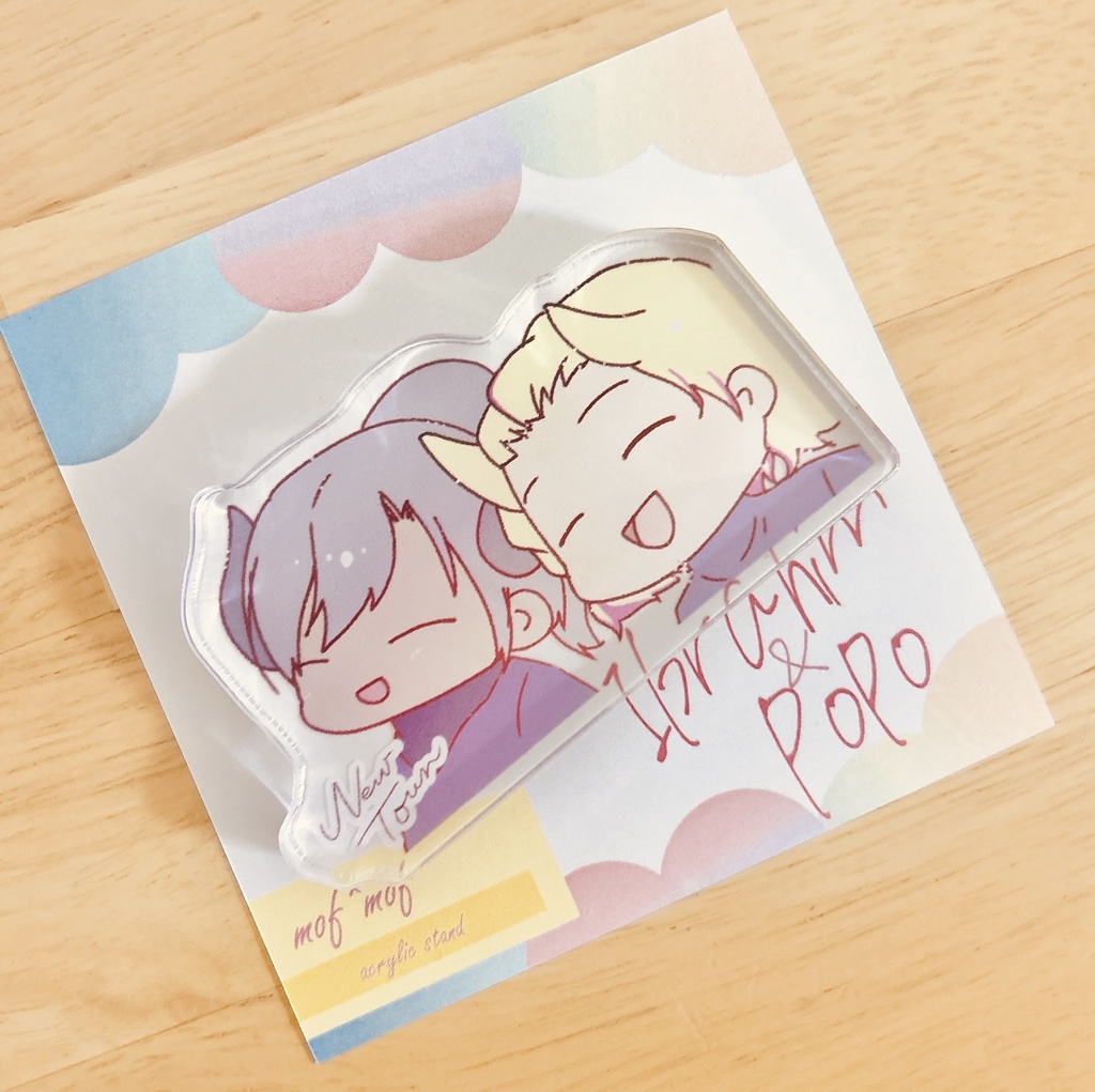 【非公式】イブポポ自立アクリルスタンド