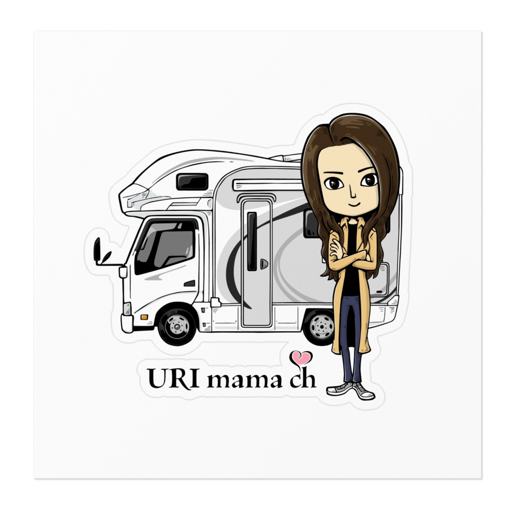 urimamaオリジナルステッカー