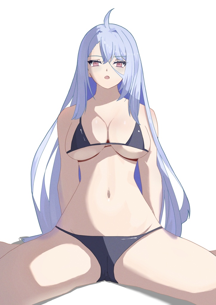 【PSD】グリザイユ 水着 イラスト
