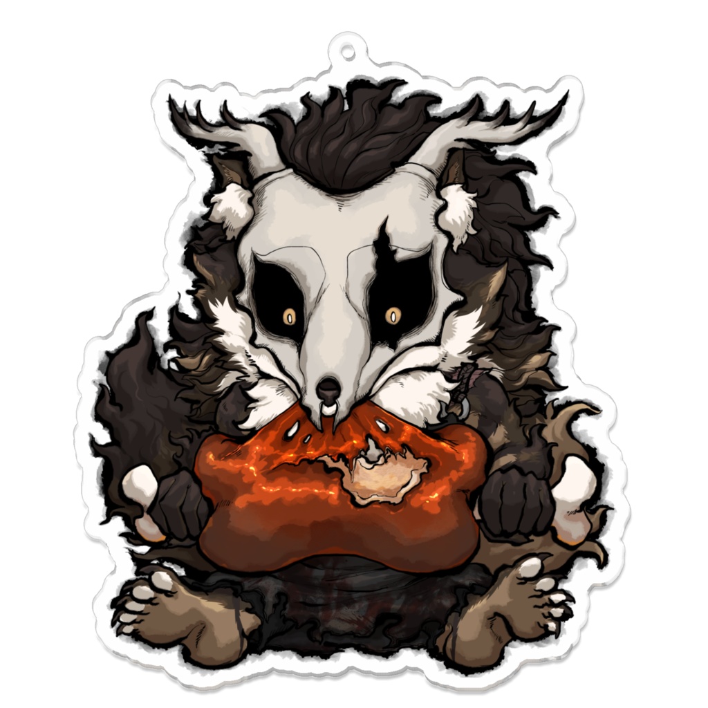 お肉モグモグな鹿金(コーティングver)