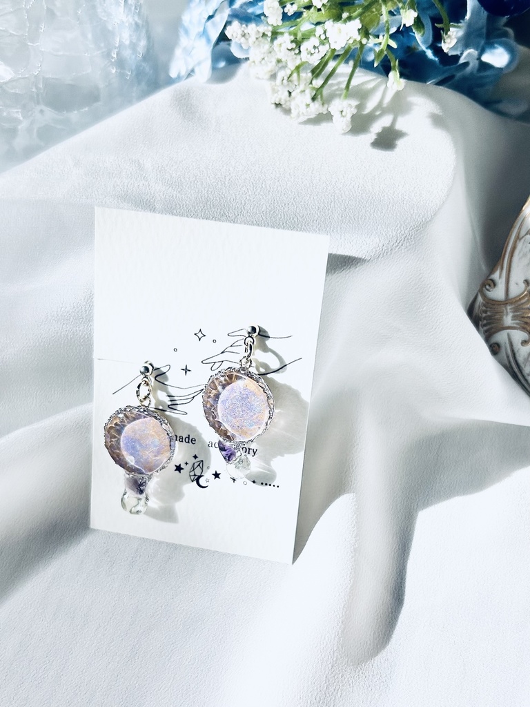 エメアゼ概念アクセサリー揺れるピアス/イヤリング