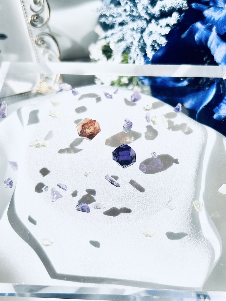 アゼム/ハーデスの小さなクリスタル風リング