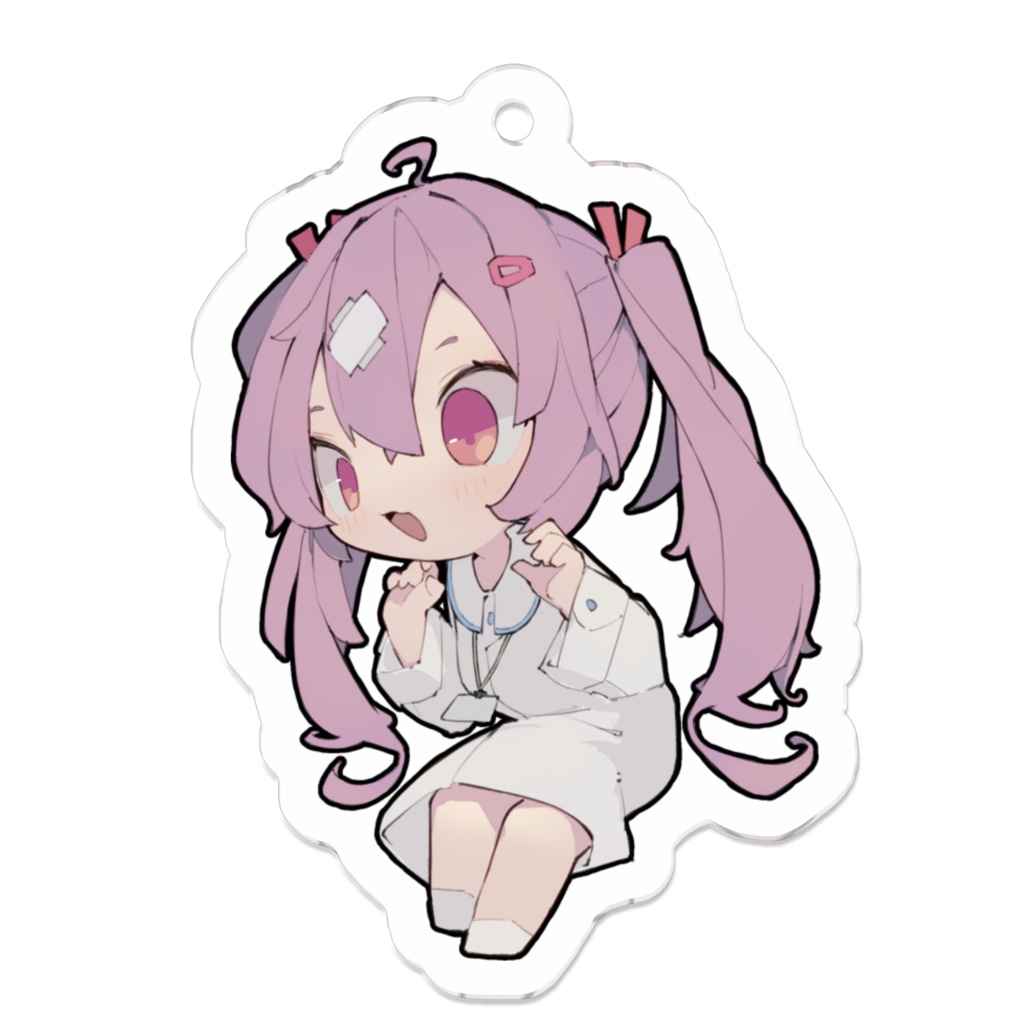 アクリルキーホルダー しろなーす