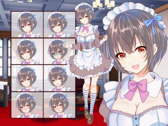 メイド衣装の少女7