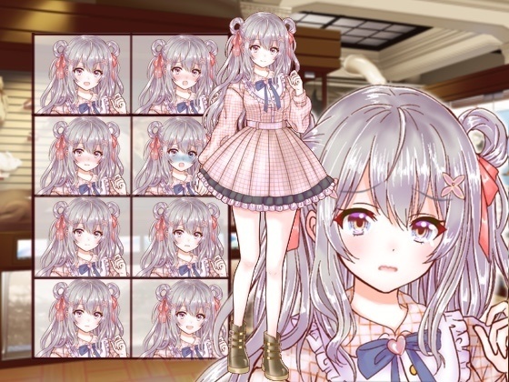 私服の女の子立ち絵19