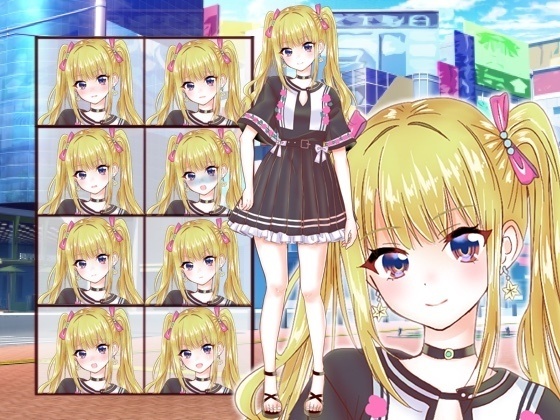 私服の女の子立ち絵20