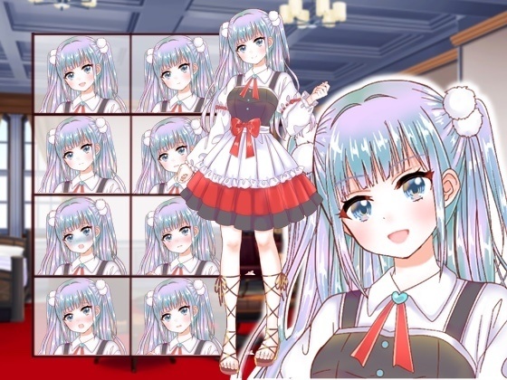 ファンタジー衣装の少女立ち絵30