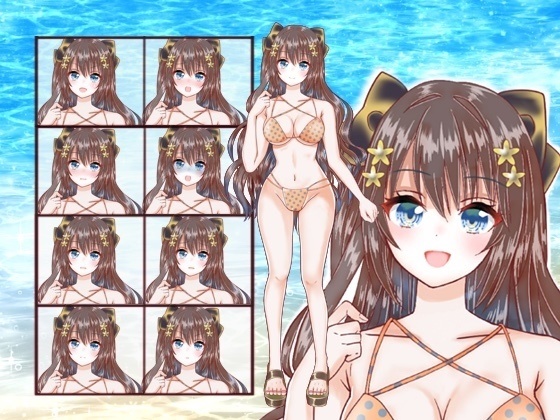 水着の女の子立ち絵9