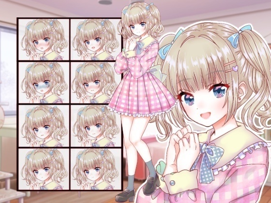 私服の女の子立ち絵22