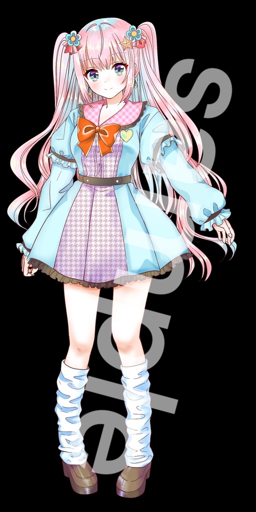 制服の女の子立ち絵44