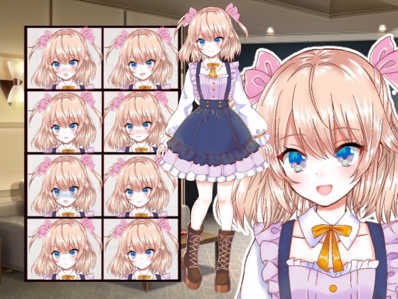 私服の女の子立ち絵23