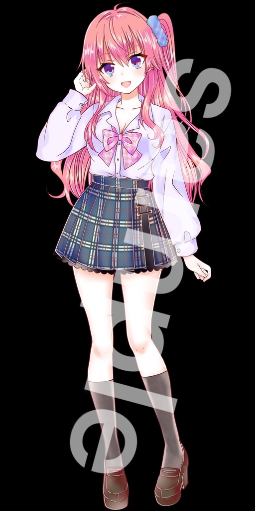 制服の女の子立ち絵45