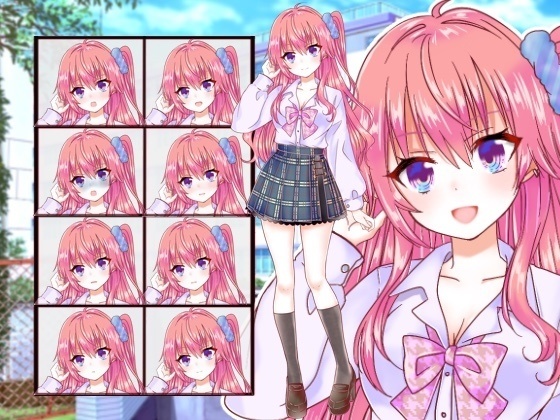 制服の女の子立ち絵45