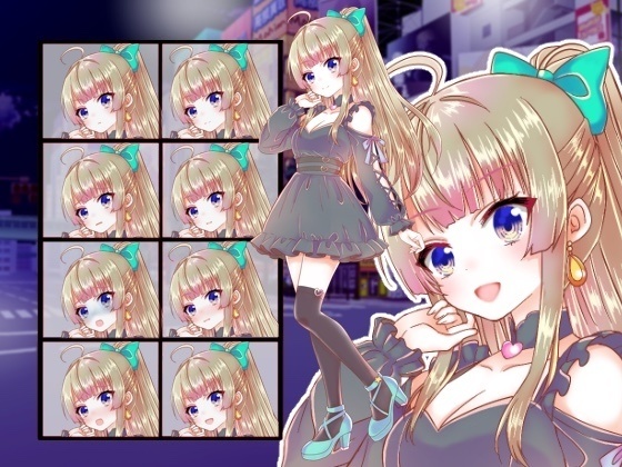 私服の女の子立ち絵24