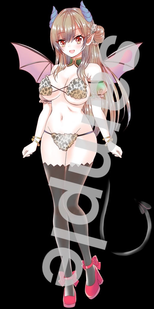 悪魔(サキュバス)立ち絵16