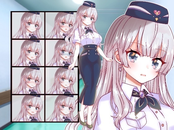 教師・OL風の女の子立ち絵24