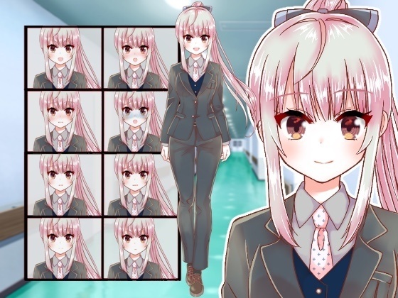 教師・OL風立ち絵25