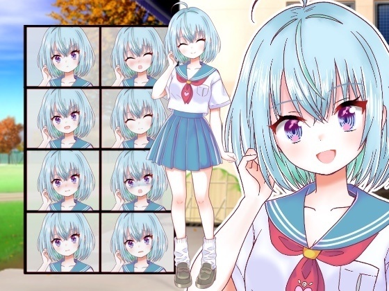 制服の女の子立ち絵47