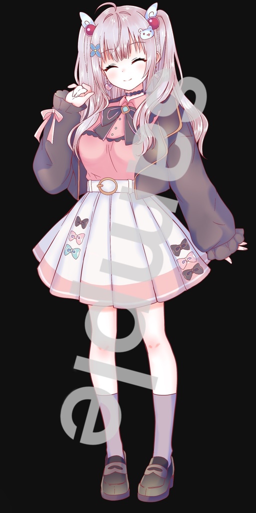 私服の女の子立ち絵28