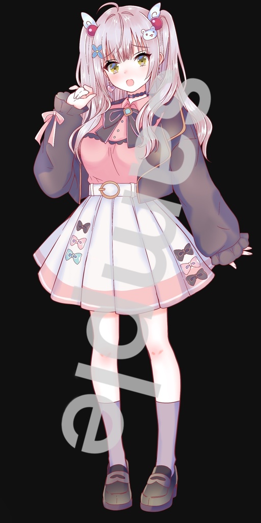 私服の女の子立ち絵28