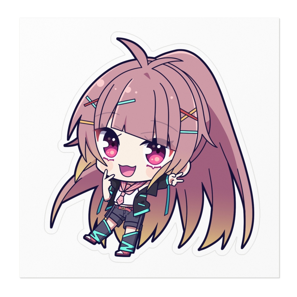 【小鳥遊なつな】通常版/ミニキャラ【100 x 100ステッカー】