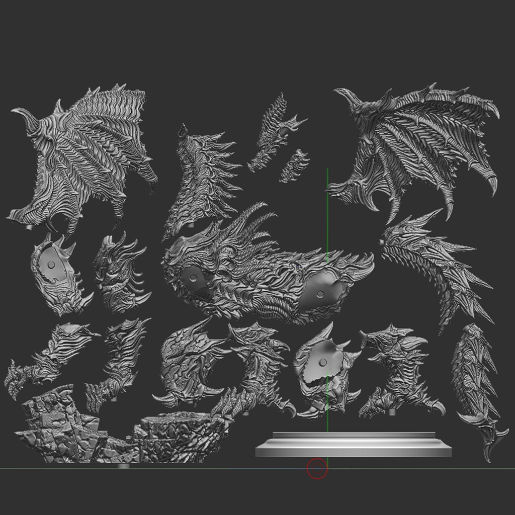 モンスター クリーチャー フィギュア monster creature figure ドラゴン dragon