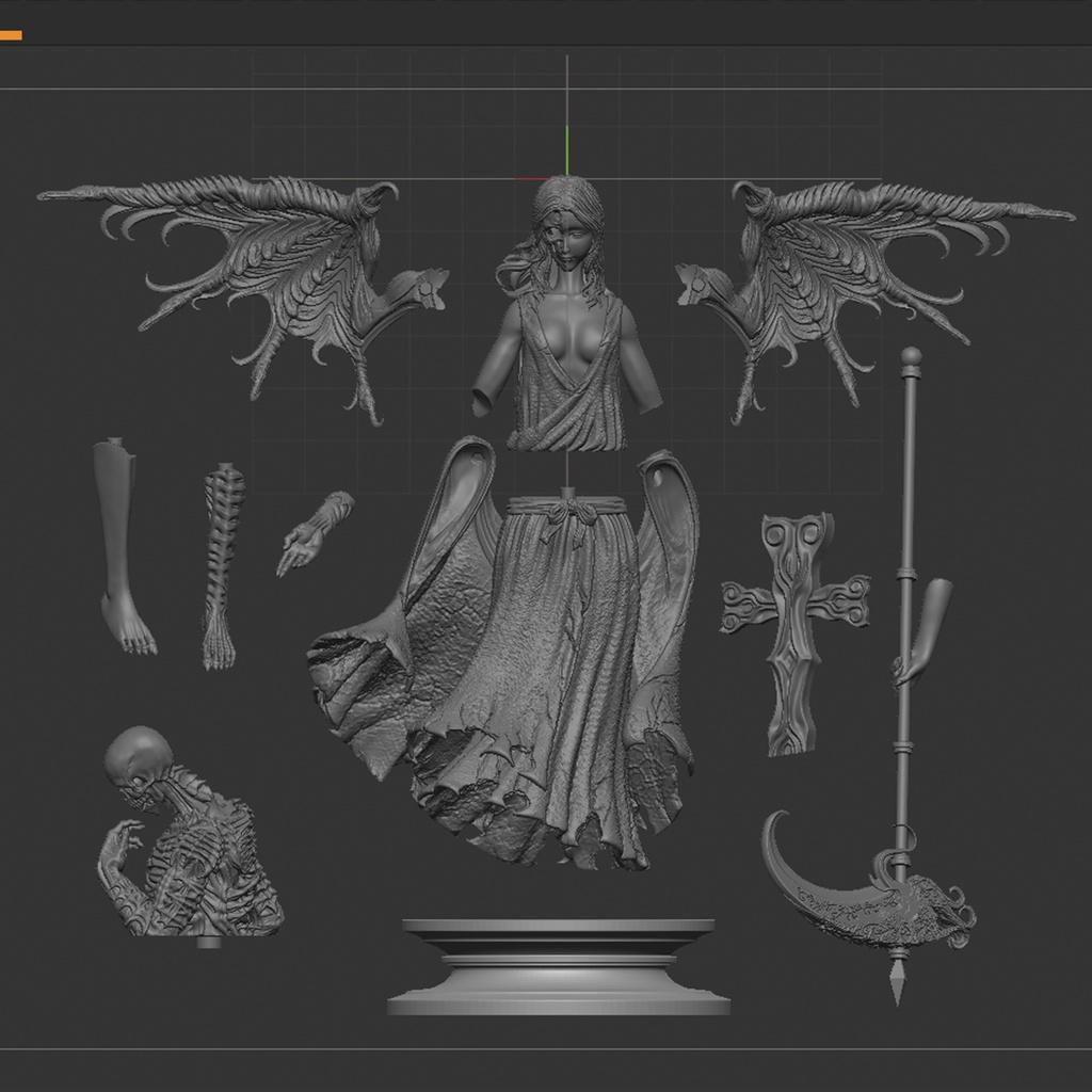 モンスター クリーチャー フィギュア monster creature figure 天使 angel