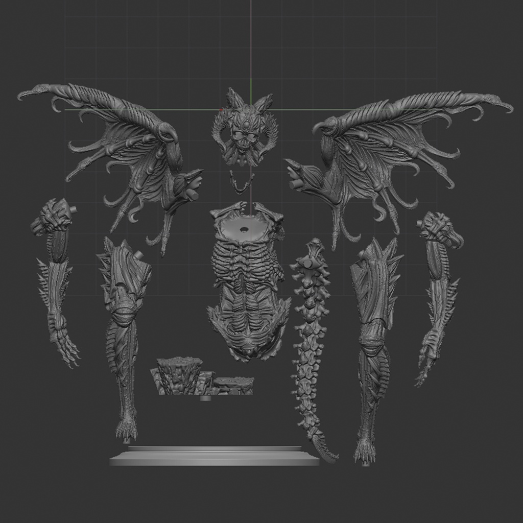 モンスター クリーチャー フィギュア monster creature figure demon figure